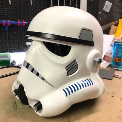 3d printed star wars helmet